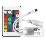 Controlador Inteligente Wifi Com Controle Para Fita Led Rgb