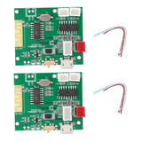 1 Par De Módulos De Amplificador De Potencia, Placa Amplific