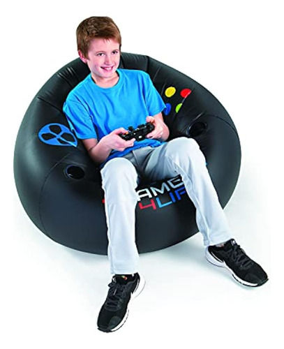 Silla Inflable Para Juegos De Video Para Niños, Silla De Jue