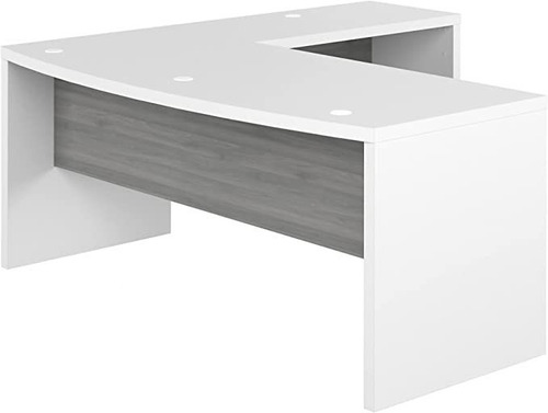 Bush Business Furniture Echo Bow - Escritorio Frontal En Fo.