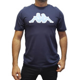 Kappa Remera Hombre - Logo Ari Azul