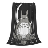 Totoro Anime Cobija Frazada Suave Varios Estilos Individual