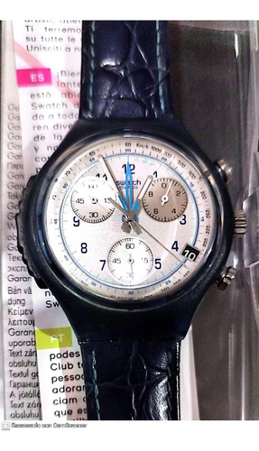 Reloj Swatch Original Cronografo Para Buzo.