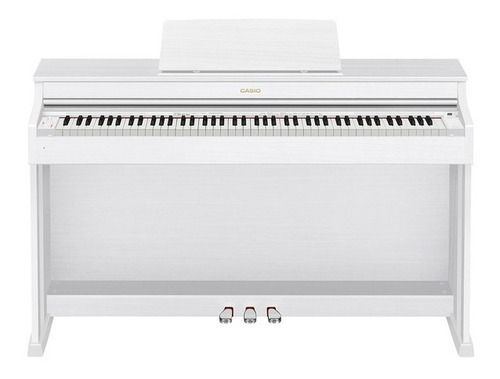 Piano Digital Casio Celviano Ap-470 We Branco Ap 470we Bivolt