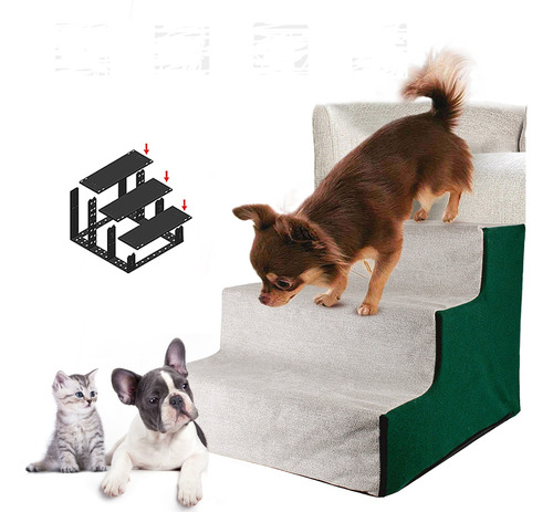 Escaleras Plegables Para Perros Y Gatos
