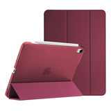 Funda iPad Air 4 Procase Soporte Delgado Rígido Rojo Vino