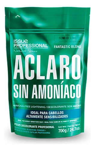 Polvo Decolorante Issue Sin Amoniaco Fantastic Blond X700 Gr