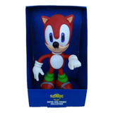 Boneco Sonic Vermelho Original Action Figure Knucles Grande