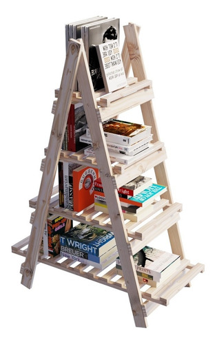 Organizadora De Livros Design Piramide Dobravel Promoção