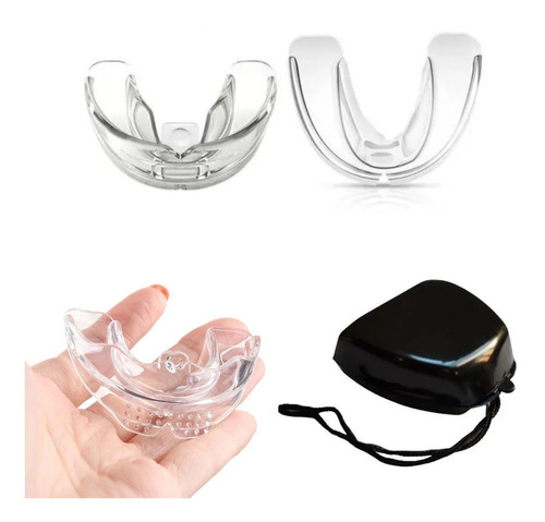 Aparelho Móvel Transparente Alinhador Dental + Brinde Estojo