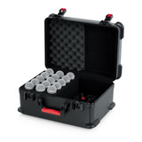 Gator Gm-15-tsa Rack Para 15 Micrófonos Case Anvil Audio Dj