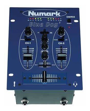 Numark Blue Dog 2 Dm905 Dj Mixer Lacrado E Original 110v