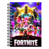 Agenda 2023 Fortnite Tamanho 14x20 Capa Dura Personalizada