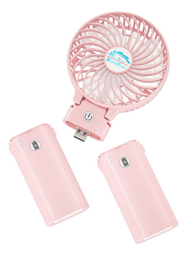 Handfan Mah Ventilador Portátil De Mano, Ventilador Recargab