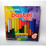 Gises Color Pastel Seco 24 Colores