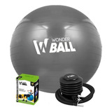 Balón Pilates Yoga Pelota Abdominales  Gym 55 Cm + Inflador.