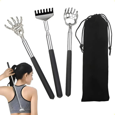 Mano De Metal Para Rascar Manita Rascadora Extensible 3pz | MercadoLibre