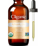 Cliganic Usda Organic Argan Oil, 100% Pure | For Hair, Face