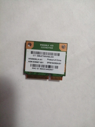 Tarjeta De Red Wifi Portatil Realtek Model Rtl8188ce