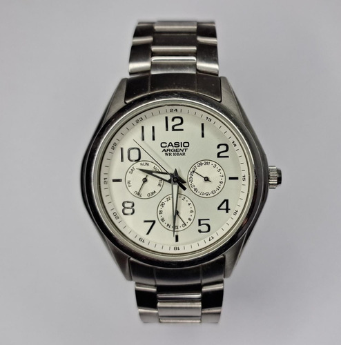 Relógio Casio Argent  Usado Vintage ( Leia A Descrição)