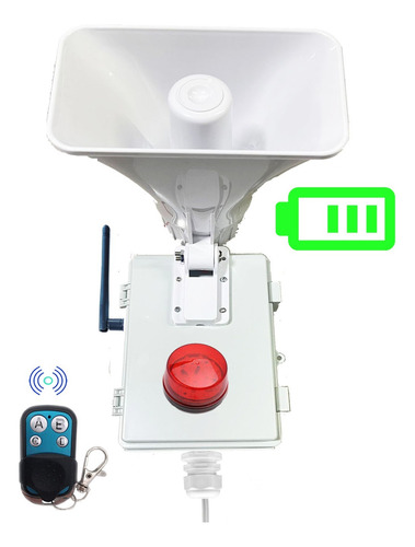 Alarma Vecinal Wifi Rf Con Bateria Respaldo App Android Ios