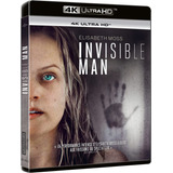 Blu-ray 4k Uhd O Homem Invisível / Dublado / Lacrado