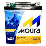 Bateria Moura 6ah Yamaha Mt-03 Mt03 2018 Ma6-d Ma6d Xtz7l