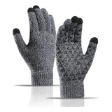 Guantes De Invierno - Gris Moteado - Regalo Navidad - Frío 