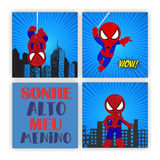 Quadro Homem Aranha Baby  Decoração Quarto Infantil Menino