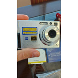 Camara Sony Dsc W80 Con Tarjeta De Memoria, Cargador Y Funda