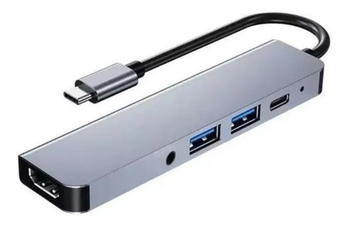 Hub Adaptador Tipo C Para Macbook Samsung Tab S6 S7 Hdmi 4k