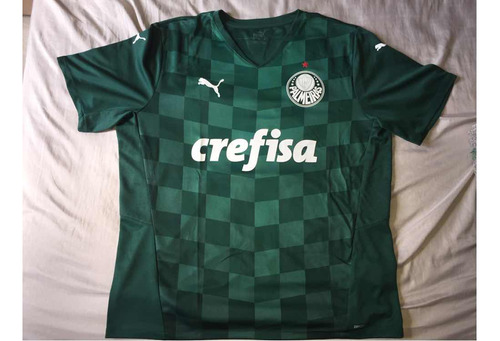 Camisa Oficial Do Palmeiras 2020 Usada 10 Luís Adriano Puma