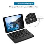 Mini Teclado Bluetooth, Teclado Sem Fio Com Touchpad, Fo