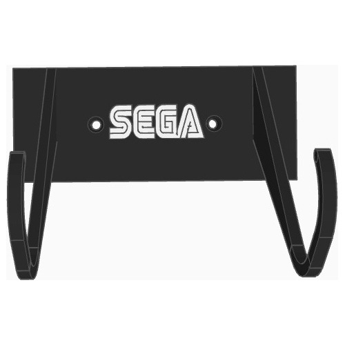 Suporte De Parede Para Controle Sega Saturn Mega Drive Logo