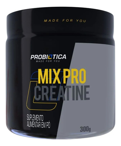 Creatina Creatine Mix Pro Probiotica Pote 300g - Original