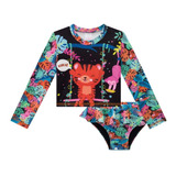 Conjunto Praia Infantil Feminino, Kukiê