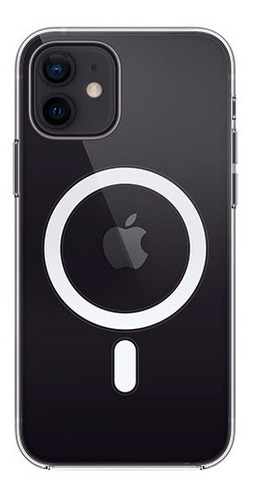Funda Magnética Transparente Para iPhone 12 Mini 12 Pro Max