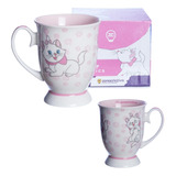 Caneca Marie Cerâmica 300ml + Caixa Presente Oficial Disney