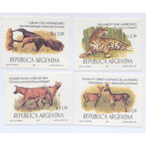 1983 Argentina Yvert 1366/9 Fauna Mnh