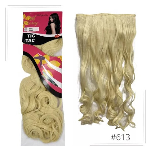 Cabelo Aplique Tic Tac 70cm - Fibra Orgânica Weng 150gr