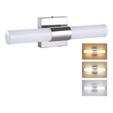 Moderna Lámpara De Tocador De Baño Regulable, Luz Led De 3 C