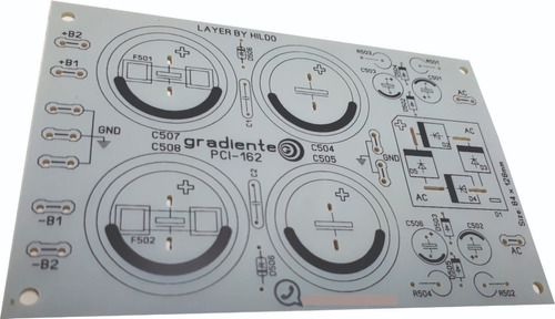 Placa Fonte Amplificador Gradiente A1 - Pci-162