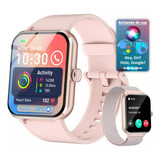 Reloj Smartwatch Reloj Inteligente Mujer Smart Watch Bluetooth Call 1.83'' Lcd Llamadas Color De La Caja Rosa