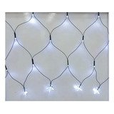 Pisca Rede 160 Leds Branco C/estrela Ponta 8f 6m X 0.48m