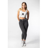 Jeans Mujer Mohicano Cintura Tobillero Tp