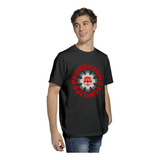 Playera Red Hot Chili Peppers Logo Azteca Retro Adulto Niño