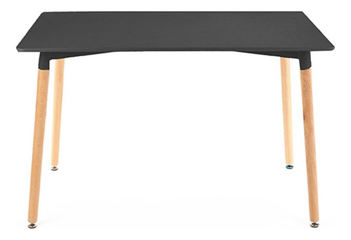 Mesa Escandinava Rectangular- Prestigio Patas Negro