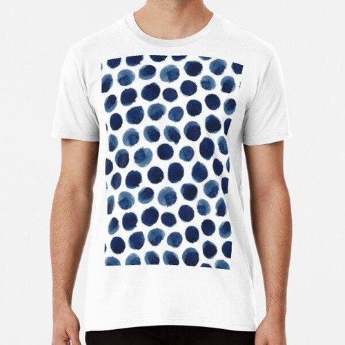 Remera Blue Dots Algodon Premium 