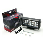 Barra Para Moto Rasen Led Doble Fila 12 Led Con Luz Alta, Ba