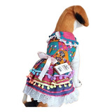 Roupa Roupinha Pet Vestido Festa Junina São João Tam 1